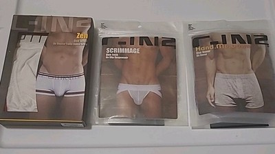 C-IN2 100% Cotton Lot Of 3 underwear look photos for model Size Small