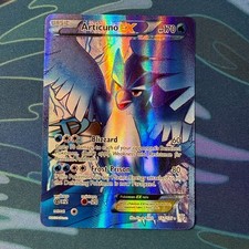 Pokemon Karte Articuno EX Full Art BW Plasmasturm 132/135 LP Englisch