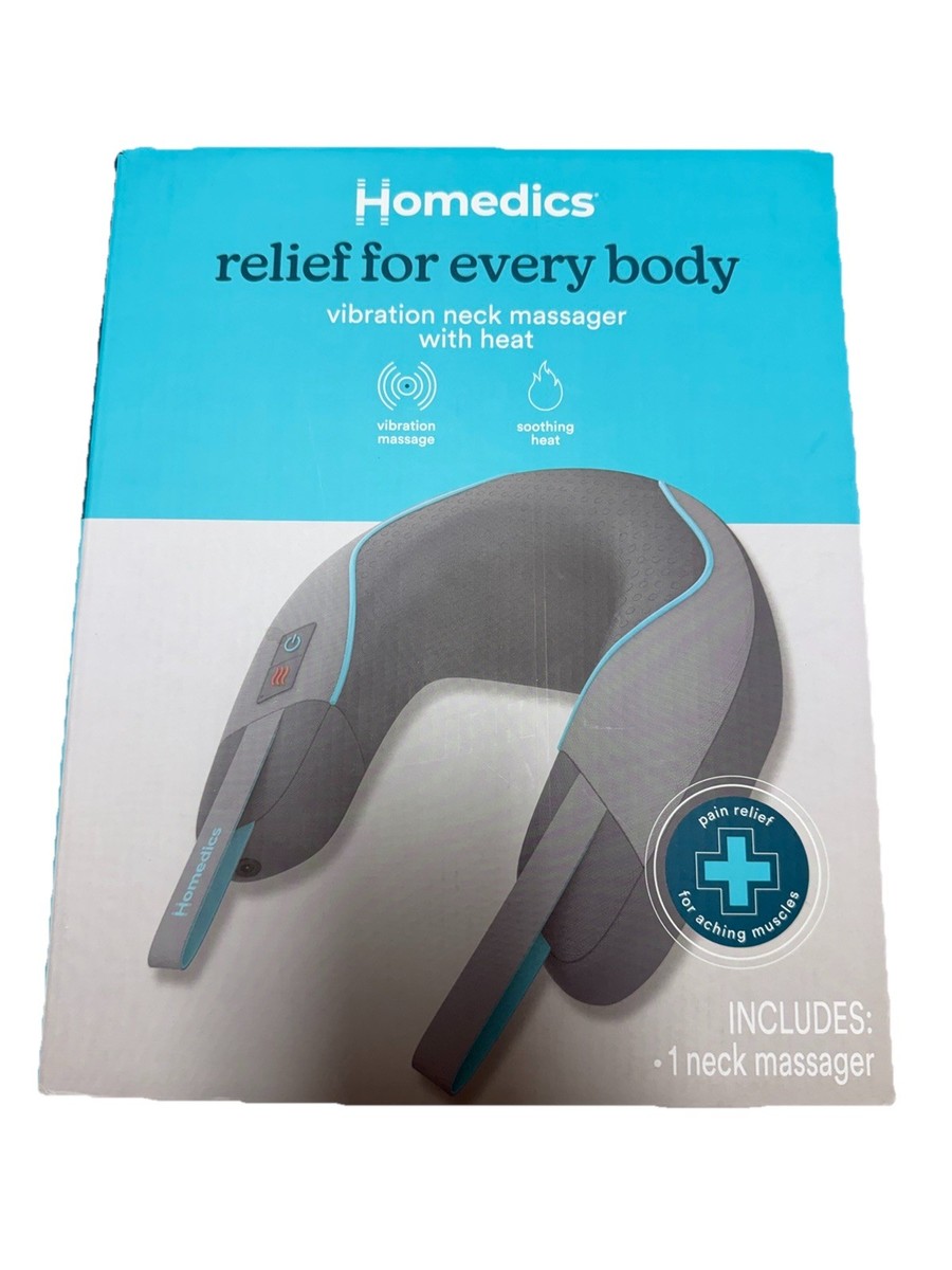 sasha grey vibrating deep throat sucker Homedics Neck & Back Massager Multi-Speed Vibration + Heat Pain Relief