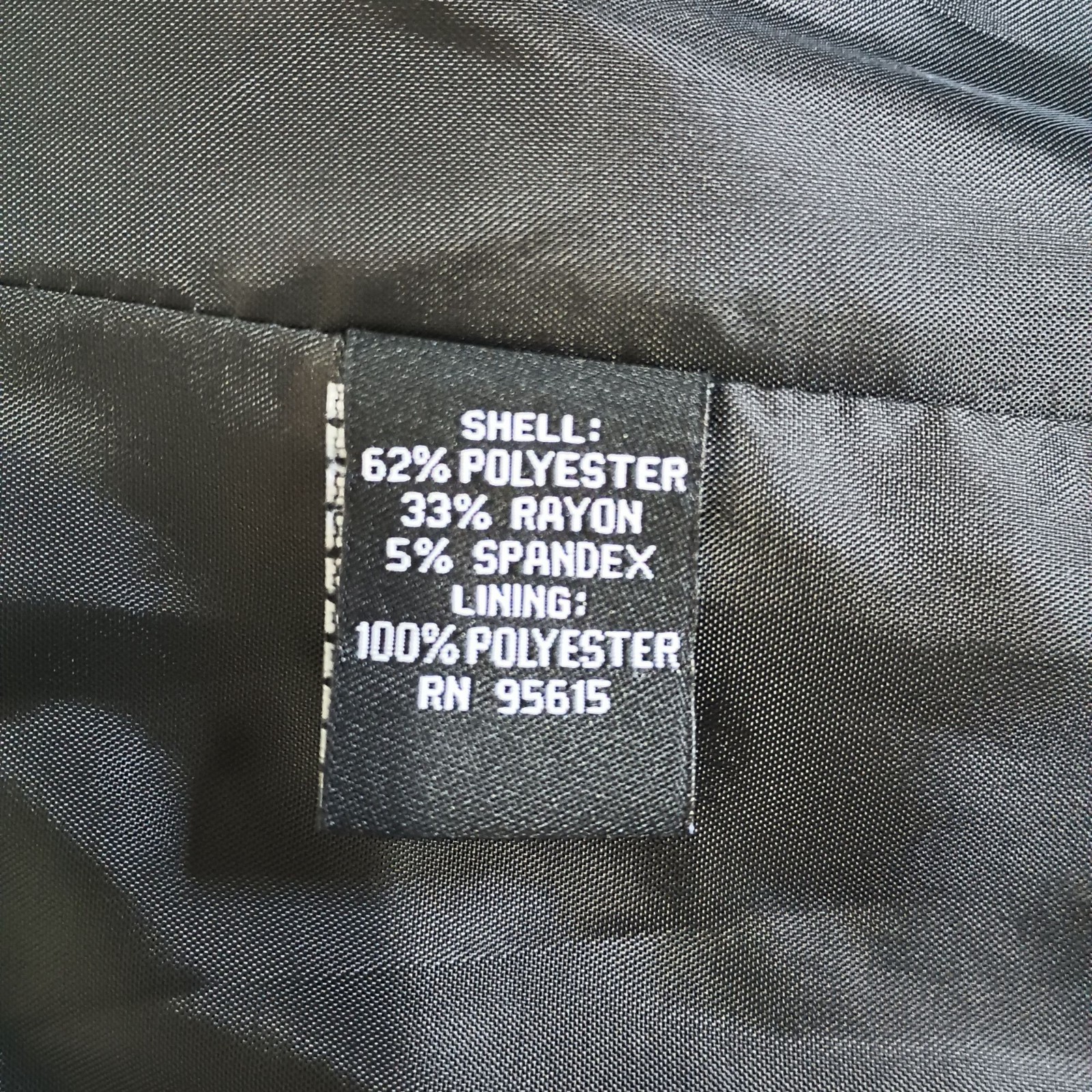 Rafaella Black Basic Jacket Size 14P Polyester Ra… - image 10