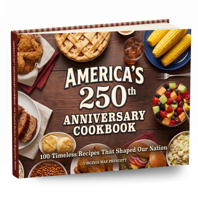 America's 250th Anniversary Cookbook: 100 Timeless Recipes That Shaped Our Natio