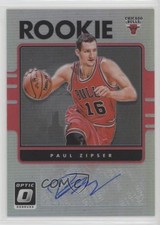 2016 Donruss Optic Rookie Signatures Holo Silver Prizm Paul Zipser #14 Auto 6ed