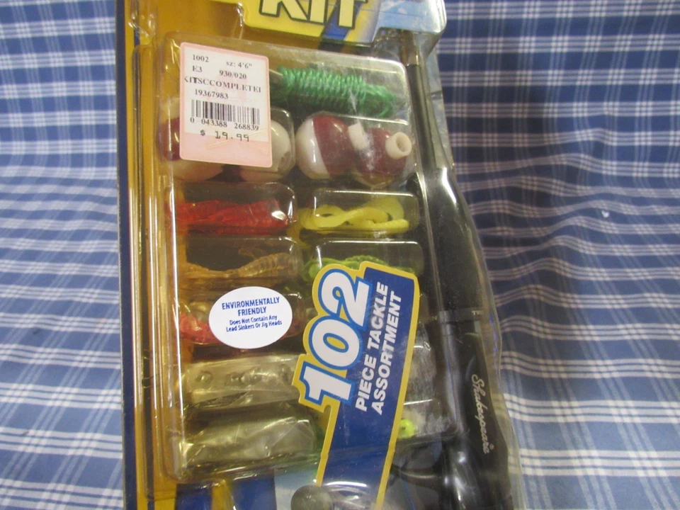 Shakespeare Kit de Pesca Completo Spin Casting Combo (NOS) ENVÍO RÁPIDO GRATUITO. Foto 3 de 4