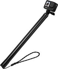 Selfie Stick Long Carbon Fiber Extension Pole 106" Waterproof for GoPro Insta360
