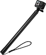 Selfie Stick Long Carbon Fiber Extension Pole 106" Waterproof for GoPro Insta360