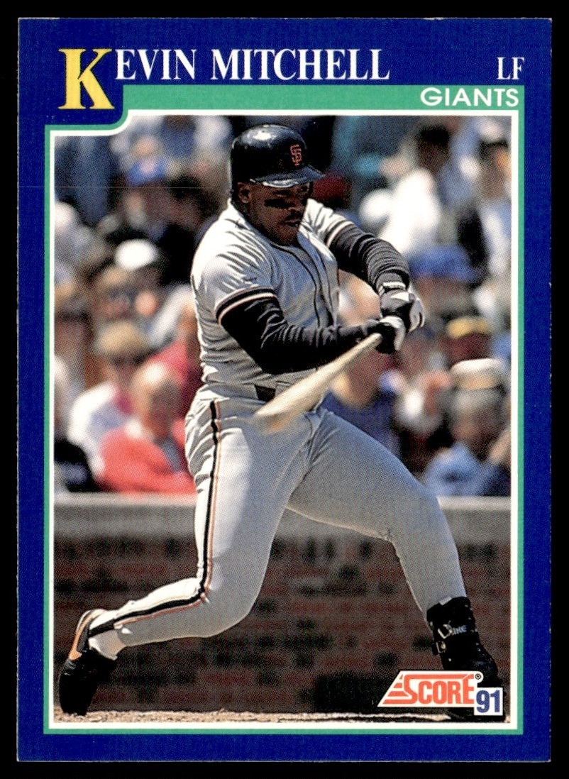 1991 Score Kevin Mitchell San Francisco Giants #451