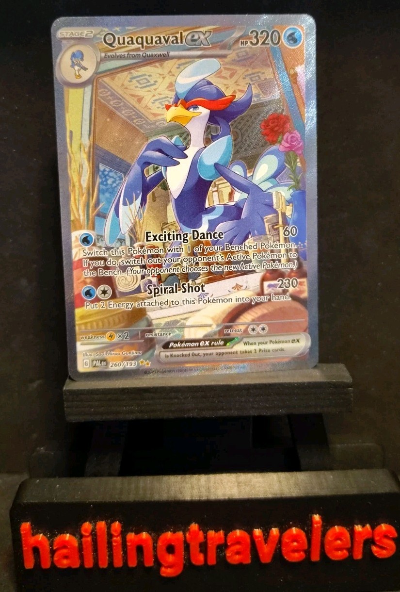 Quaquaval ex 260/193 - Paldea Evolved - Special Illustration Rare - Pokemon Card