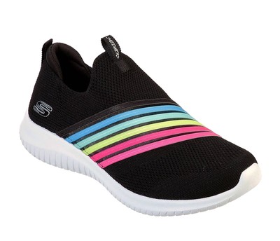 rainbow skechers memory foam