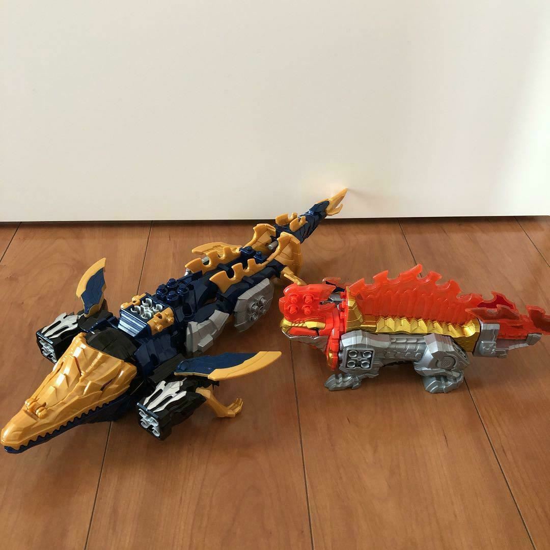 Power Ranger Sentai Ryusoulger DX SpinoThunder Electro Megazord BANDAI ...