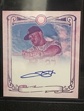 Trevor Story 2017 Topps Gypsy Queen ERROR “Missing Name” Mini Auto #CGMA-TS