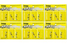 18pc TYCO HO Slot Car Factory Card Service Parts HP-7 CROWN GEAR WHEEL AXLE SET