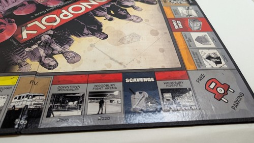 Monopoly The Walking Dead 2013 Game Board Only Hasbro - Picture 7 of 11