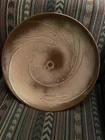 Frankoma Pottery Fish Large Charger Plate Or Hanging Plaque #820