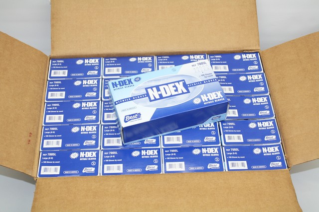 SHOWA N-DEX Plus Industrial Grade Nitrile Gloves