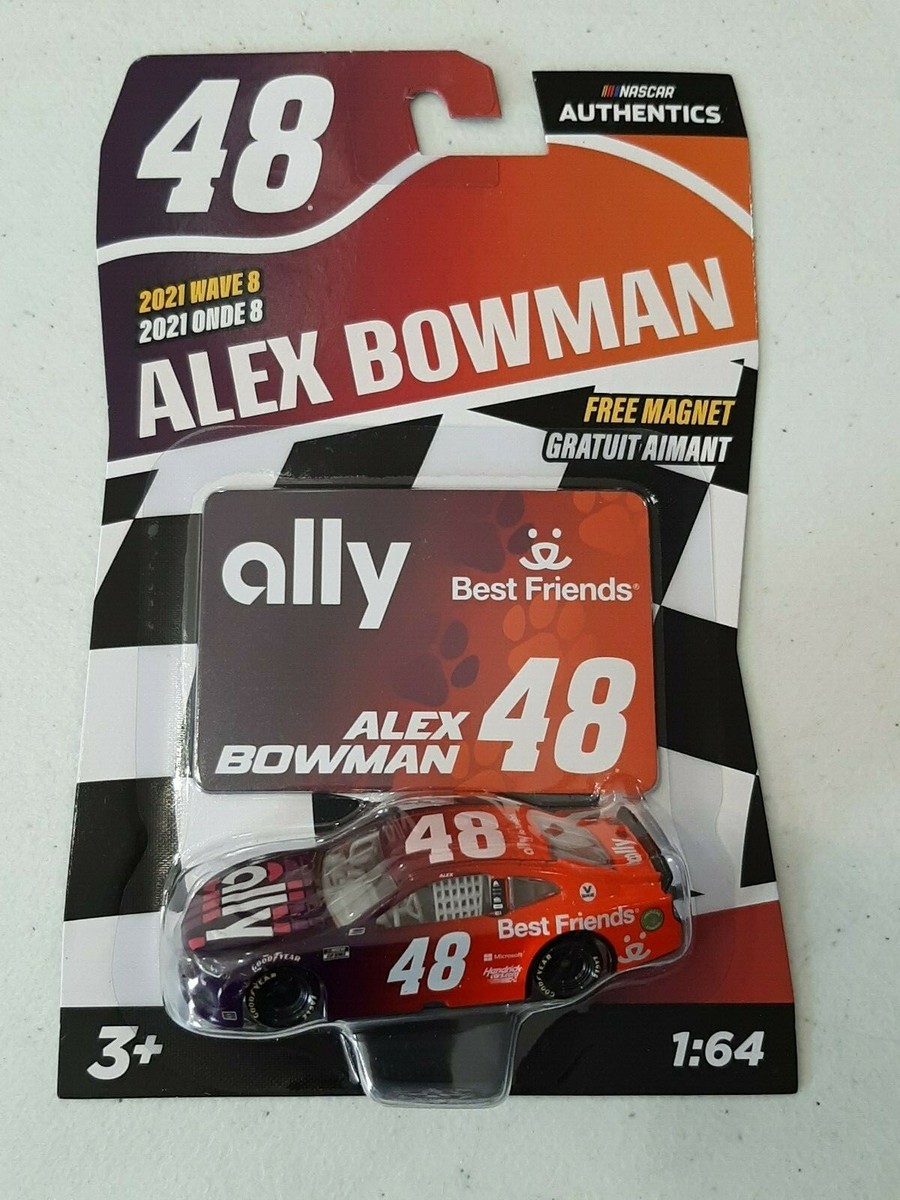 Alex Bowman #48 NASCAR Authentics 2021 Wave 8 Diecast 1:64 ally