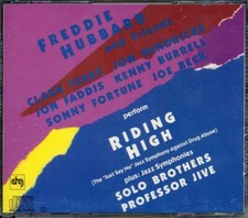CD Freddie Hubbard & Friends - Riding High + Solo Brothers + Professor Jive