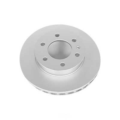 Disc Brake Rotor-Front Genuine Geomet Coated Rotor Power Stop EBR871EVC ...