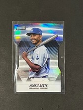 Mookie Betts - 2022 Stadium Club Baseball Chrome Triumvirates Insert Card #T-11