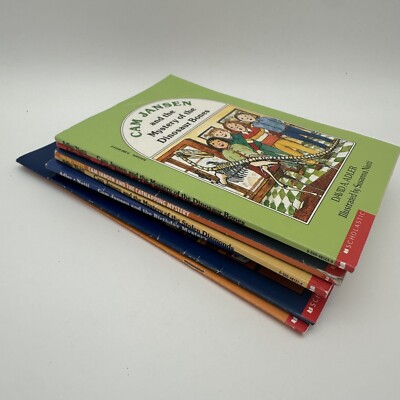 Lot Of 8 Cam Jansen & Young Cam Jansen Mystery Books By David A. Adler