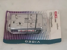 GC 24dB Signal Amplifier UHF VHF FM 32-3069 117 VAC 60Hz 3.6W New VTG 