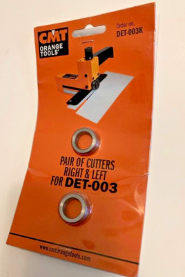 CMT DET-003K Orange Tools Pair of Replacement Cutters Right & Left NEW