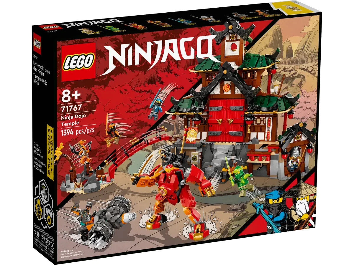 Lego Ninjago 71767 NINJA DOJO TEMPLE New Sealed UK