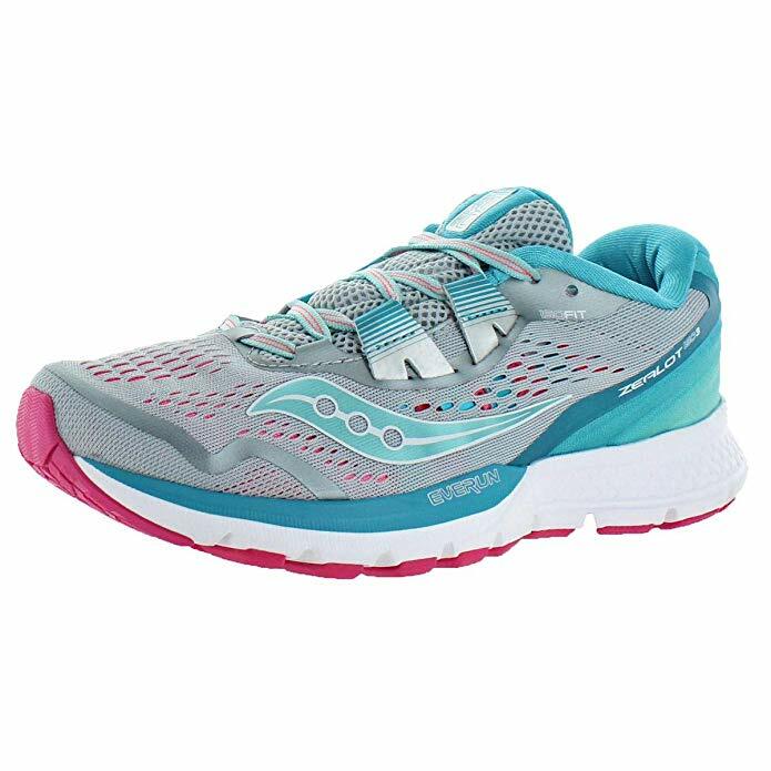 Женские кроссовки Saucony Zealot ISO 3 СерыйСинийРозовый Размер 5 М 11690₽