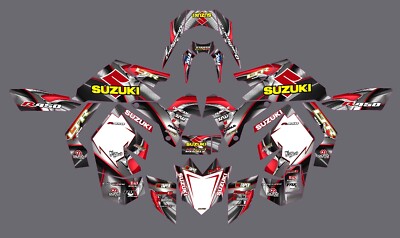 Kit Déco MXGraphics Pour Suzuki LTR450R – Stickers Full Gloss Toutes Années