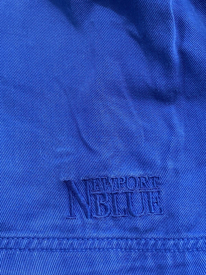 Pantalones cortos vintage Newport Blue Dolphin 80’s 90s para hombre talla mediana bordados Foto 2 de 4