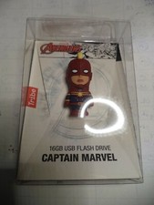 CAPTIAN MARVEL 16GB USB FLASH DRIVE AVENGERS MARVEL COMICS TRIBE 2.0 KEY CHAIN