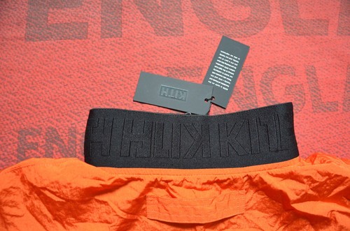 KITH Kittles Mesh Pocket ¼ ZIP Orange, Ronnie Fieg Size M RRP 225$ - Picture 5 of 11