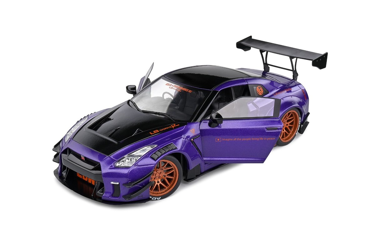 LBWK Nissan Skyline ミニカー 1/18 1/18 Nissan Skyline GT-R GTR R35 LB Works Liberty Works LBWK