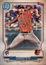 2020 Topps Gypsy Queen Base Rookie #197 Hunter Harvey Baltimore Orioles
