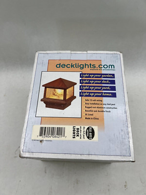 Deck Light DLA 6052 NIB Natural Color 4x4 Post Top Light See Pics #G21