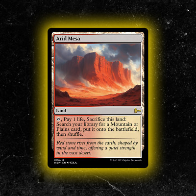 Arid Mesa - Custom Magic: The Gathering Card - High-Quality