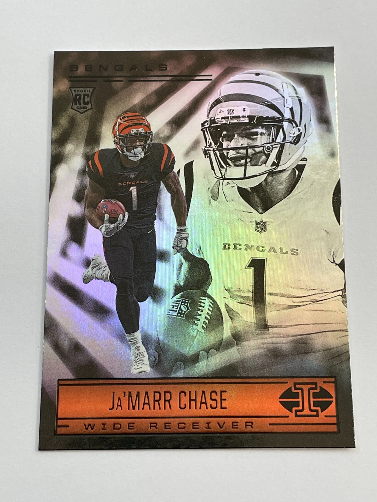 2021 Panini Illusions Football #65 - Ja'Marr Chase RC - Cincinnati Bengals