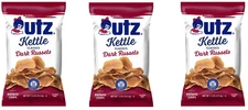 Utz Quality Foods Kettle Style Classics Dark Russets Potato Chips (3-Pack)