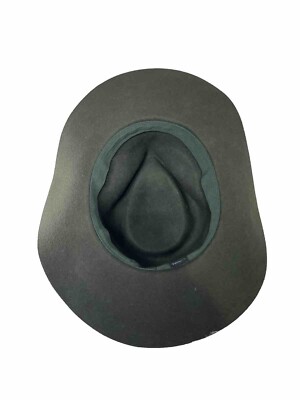 RARE!!! Olive & Pique 100% Wool Felt Floppy Hat Wide Brim  display picture 2