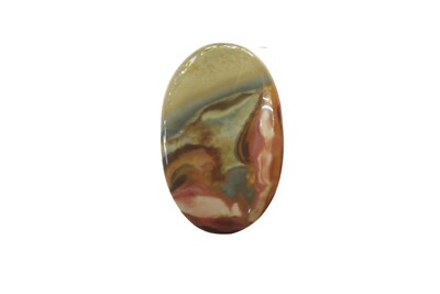 Polychrom Jaspis-Jasper Cabochon 52,7x33,8 mm 95 ct. Nr. U30310