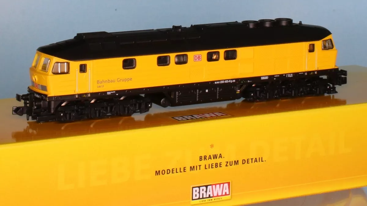 Brawa 61042 Spur N Ma stab 1 160 Diesel Lok DB Bahnbau BR