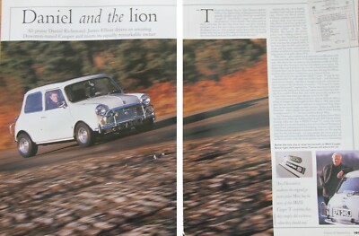 Original CSC magazine article: MINI COOPER S Mk3 Downton 1971, & Downton history