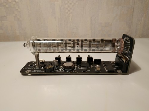 Nixie tube clock assembled vintage tube desk IV-18 Ice tube clock Adafruit VFD - Picture 10 of 11