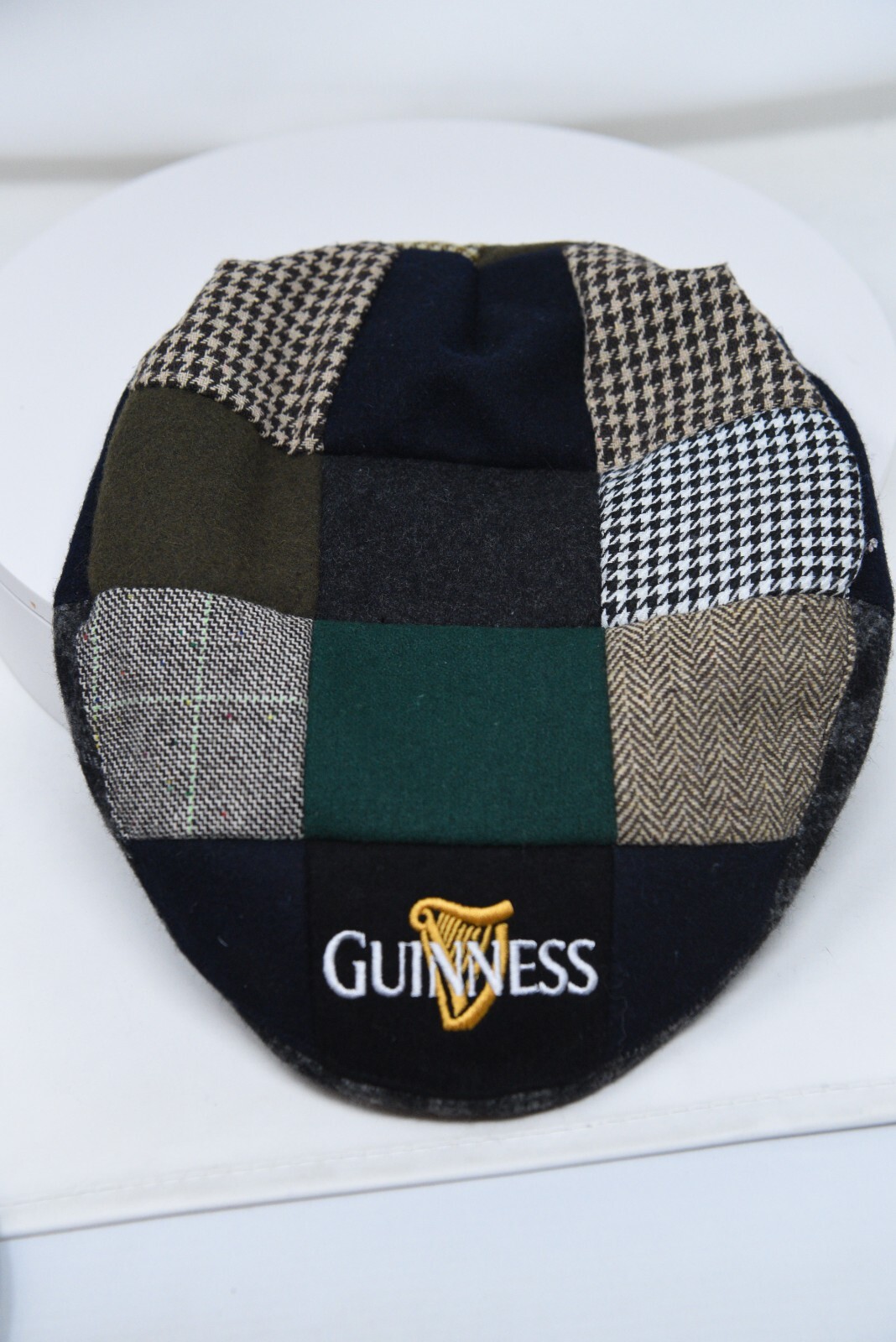 Guiness Beer Traditional Patchwork Flat Cap Golf … - image 1
