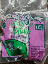1993 McDonalds Happy Meal Totally Toy Holiday Sally Secrets Figurine Doll New