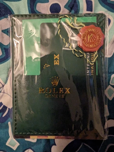 Watch guarantee card