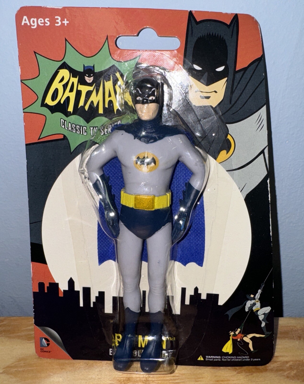 DC Comics Batman Classic TV Series Batman Bendable Figure Adam West