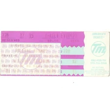 THE ROLLING STONES & BLIND MELON Concert Ticket Stub 9/23/94 PHILADELPHIA Rare