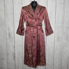 Vintage Chinoiserie Brocade Wrap Robe Dress Hong Kong KUMARS