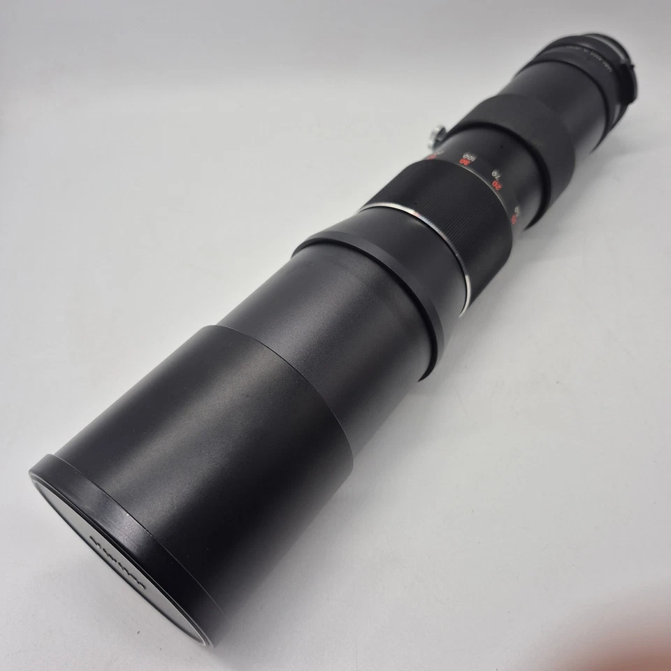 Vivitar Auto 400mm 1:6.3 Telephoto Lens,  Cap AND CASE Very Clean Carmex 720 1A  - Image 3 of 4