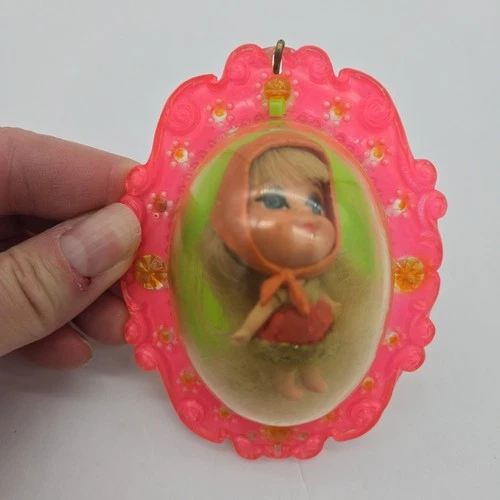 Vintage 1966 Mattel Liddle Kiddles Lucky Locket Laverne Doll